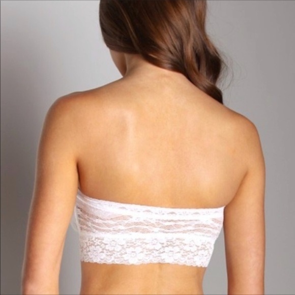 Free People Bandeau Bra White - Picture 2 of 6